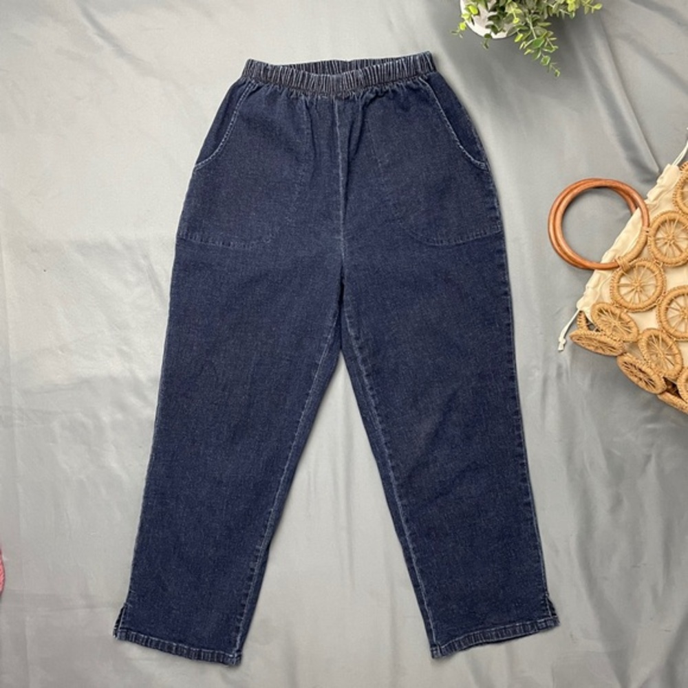 Vintage Denim Pants with Pockets